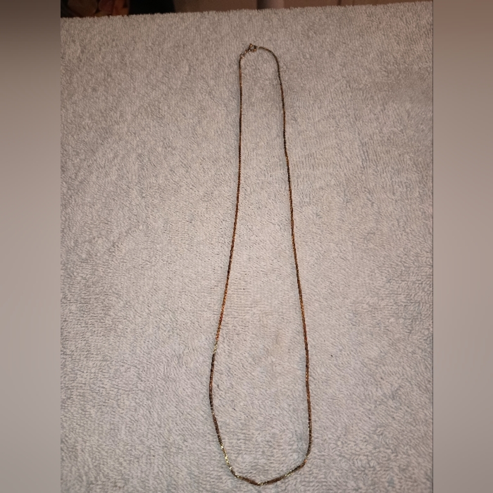 22 inch Vermeil Box Chain